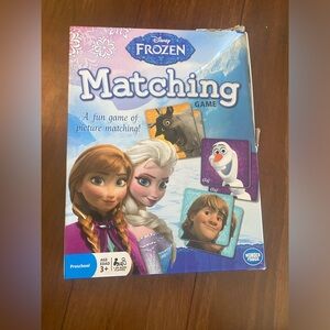 Disney’s Frozen matching game!